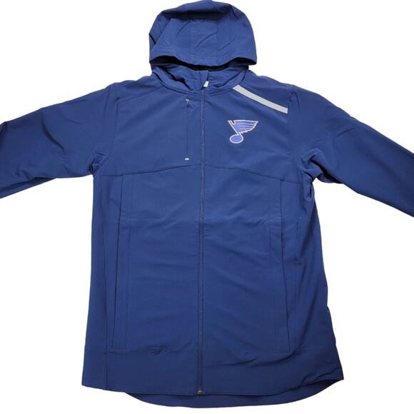 MSRP $135, Fanatics NHL St. Louis Blues Authentic PRO Rinkside Jacket Sz M - Picture 9 of 10